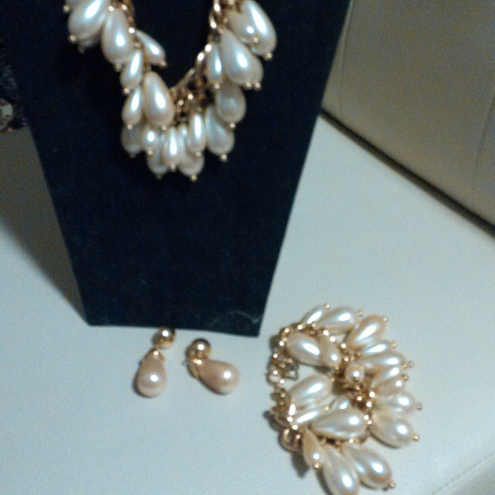 Pearls, Earrings and Bracelets